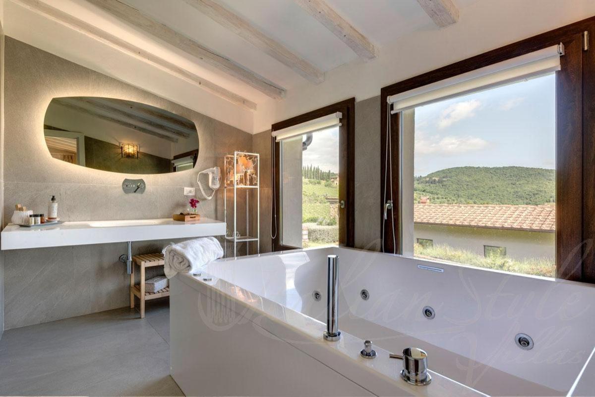 Villa Il Tinaio Panzano in Chianti Екстериор снимка